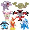 New Plush Blaziken Riolu Geodude Yveltal Aerodactyl Skitty Dialga Soft Stuffed Toys Doll Birthday Gifts
