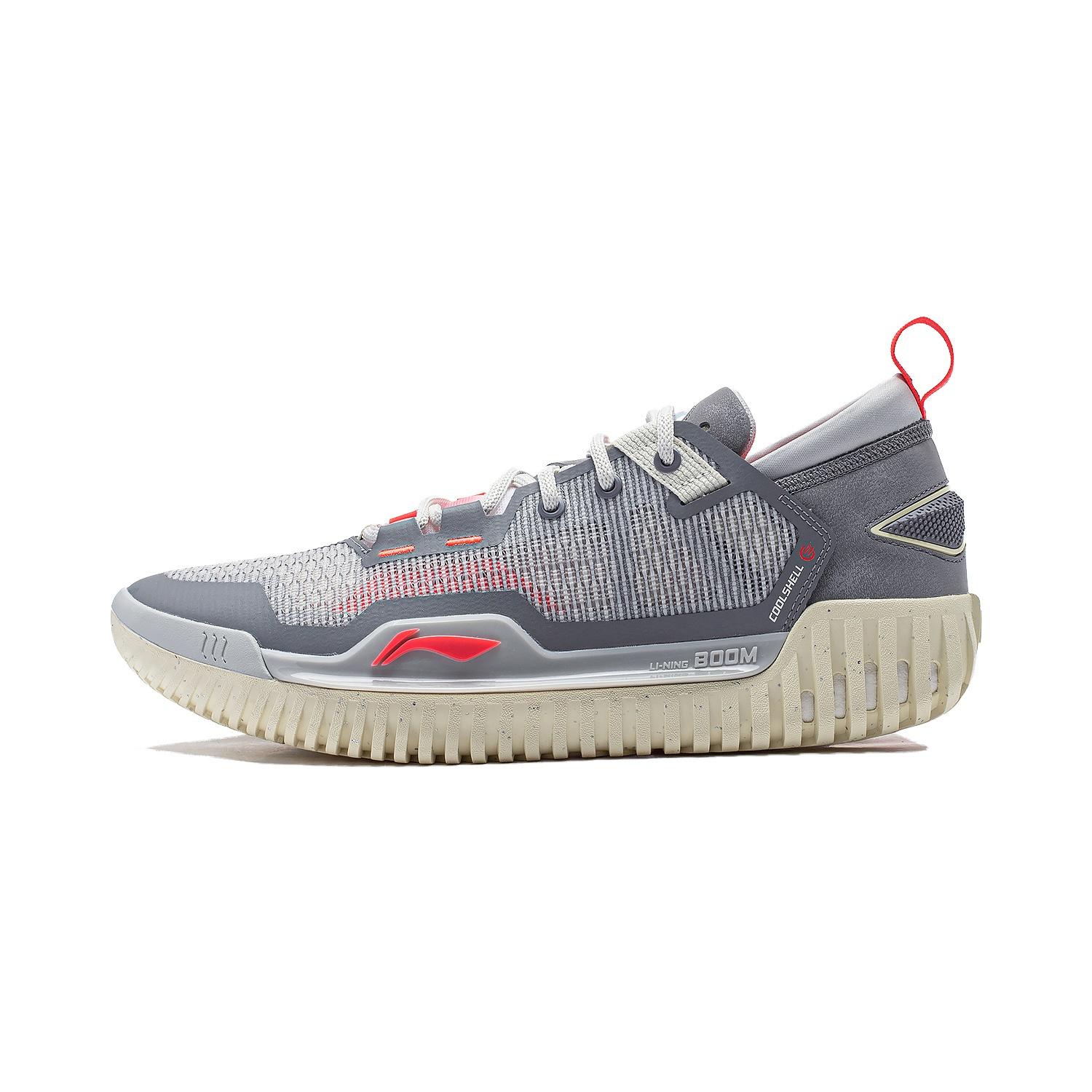 Li-Ning BadFive 3 Low Grey Orange Men s ABFU005-1 EU 39⅔