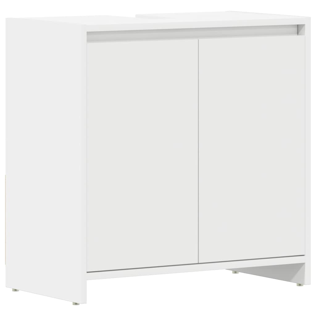Badezimmerschrank, Unterschrank für Badezimmerwaschbecken, Badezimmer-Aufbewahrungsschrank, 60x33x61 cm