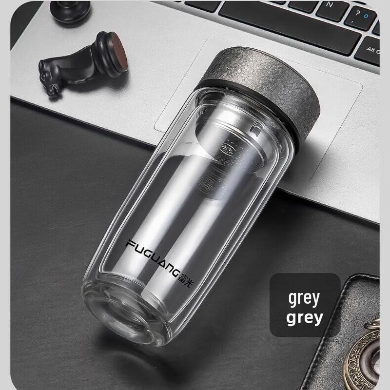 FUGUANG Yiqing Double-Layer Borosilicate Glass Cup