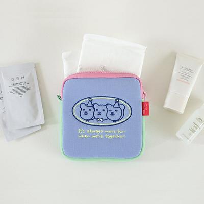 Jelly Bear Soft Pouch - 01 Purple