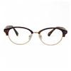 Adije Orlan (Leopard) La1051 Eyeglass Frames Half-Rim