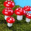 20pcs Foam Miniature Mushroom Craft Garden Flower Pot Mini Decoration