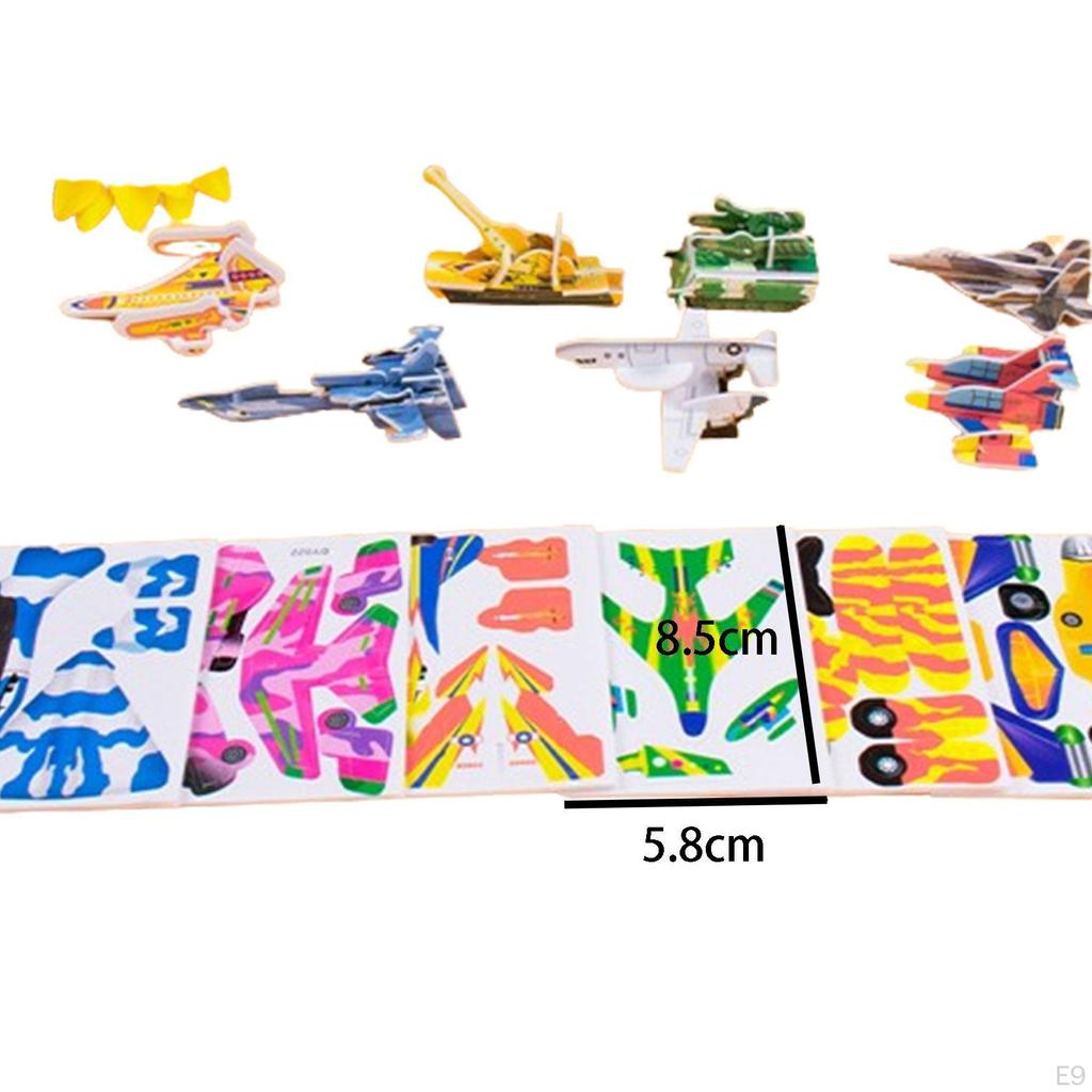 3D Cartoon Jigsaw Puzzles Educational for Boys Girls Smooth Surface Unique Gifts Motor Skills