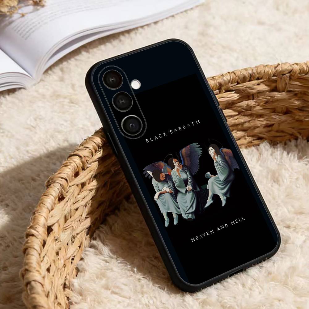 Band B-BLACK S-SABBATHS Phone Case For Samsung Galaxy A20,21s,22,31,32,52,53,72,73,80,91 Soft Black Shell