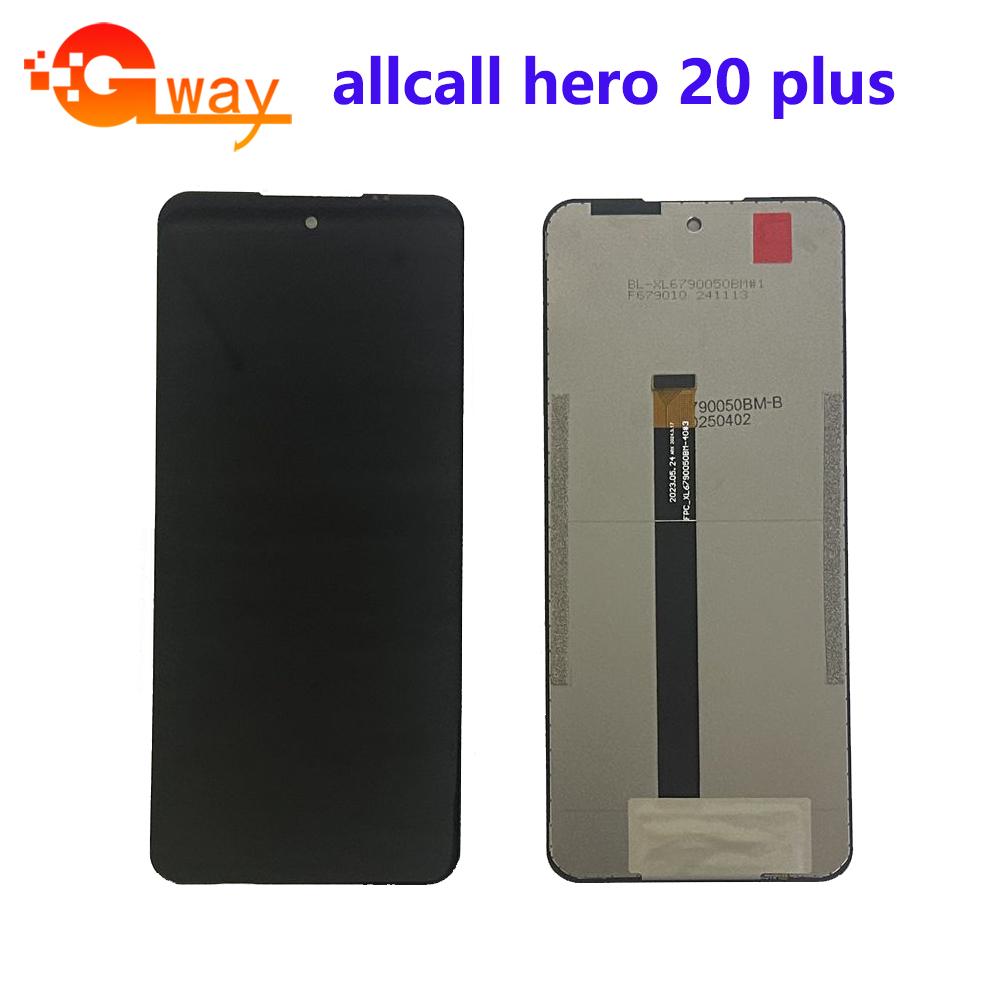 

LCD Screen and Digitizer Full Assembly For allcall hero 20 plus