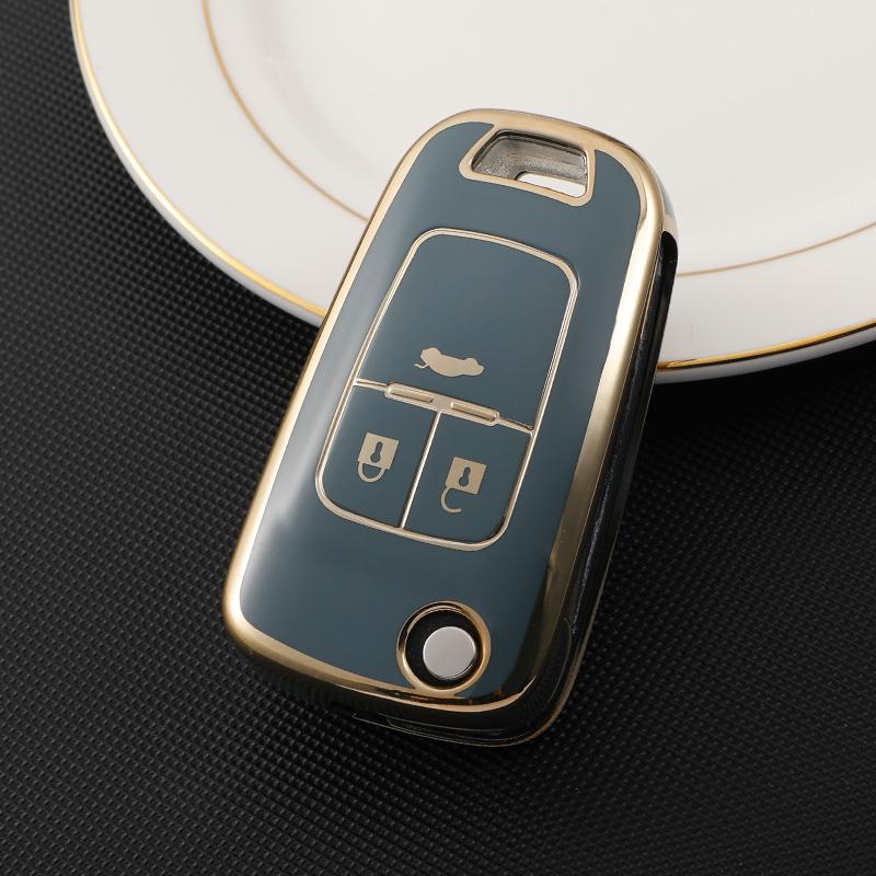 TPU Car Key Case for Chevrolet Cruze Aveo Trax Sail Malibu Captiva Opel Vauxhall Astra J Corsa Insignia Mokka for Buick