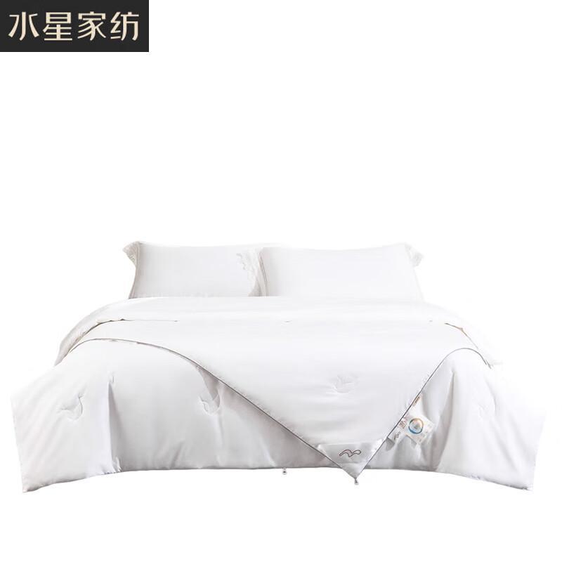 

Mercury Home Textiles 60-Count Cotton Antibacterial Mulberry Silk Quilt