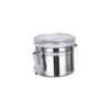 Multifunctional Steel Canister Set Steel Kitchen Storage Container Food Storage Sealed Canister with Clear Lid