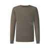 FILA Fitness Series Simple Sports Casual Training Versatile Comfortable Crew Neck Pullover Long Sleeve T-Shirt Men tops Brown A11M611209FBN
