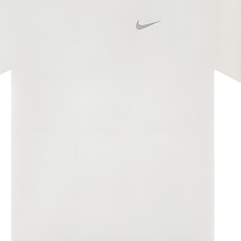 Nike Comfortable Durable Breathable Solid Color Casual Sports Crew Neck Short Sleeve T-Shirt Men Tops White BV0644-100