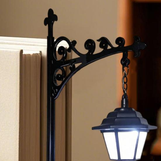 Modern Shelf Light Vintage Bookshelf Light, LED Reading Lamp for Bookcase, Metal Retro Lamp, Night Bedside Decorative Desk Book Lovers & Library Study