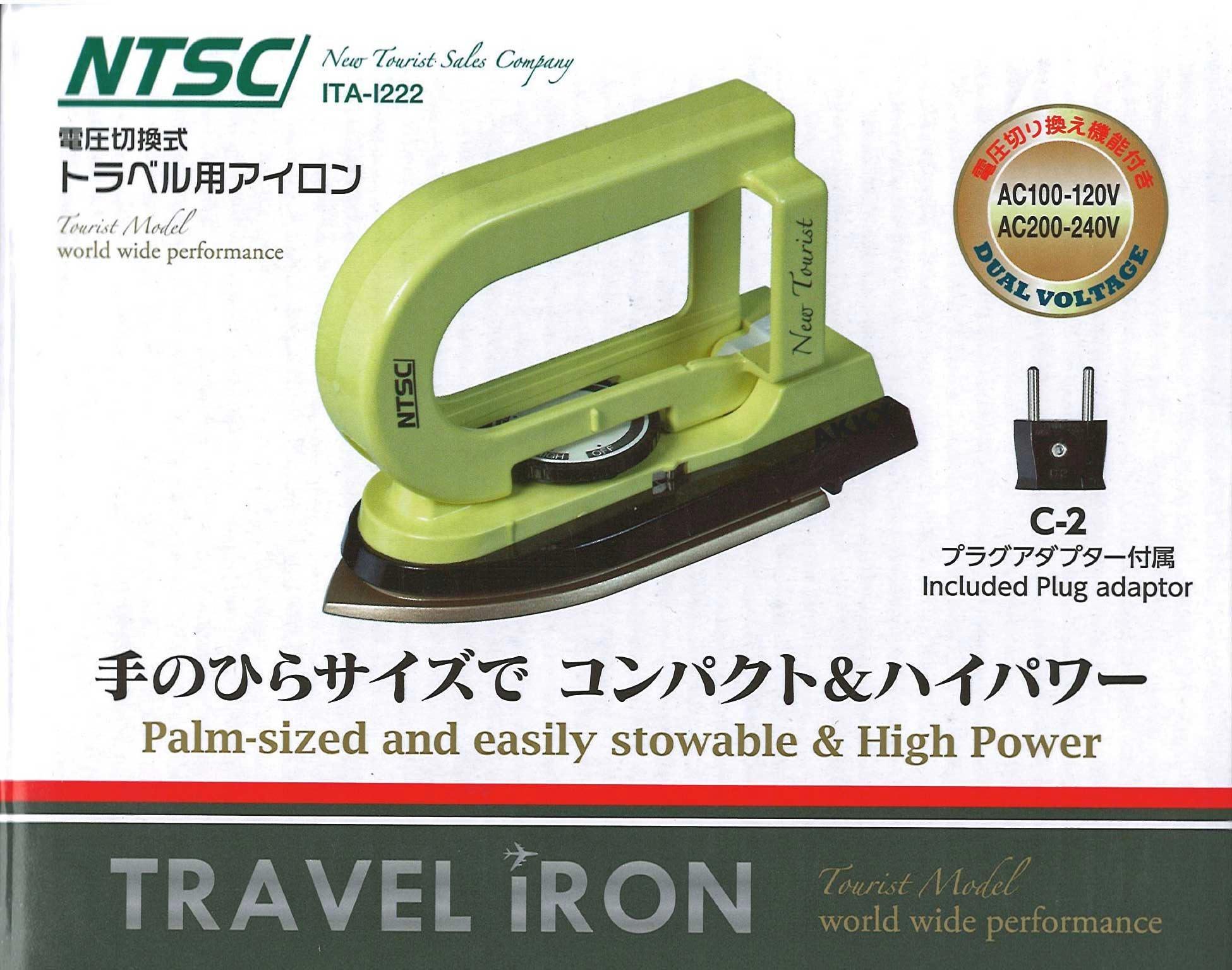 

NTSC voltage switching type travel iron [100-120V/220-240V] ITA-I222
