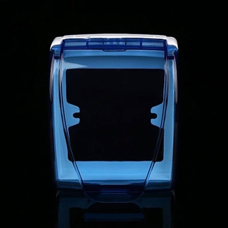 Bathroom Outlet Receptacle Protectors Clear Switches Outlet Protective Box Waterproof Dust Cover Electrical Outlet Cover