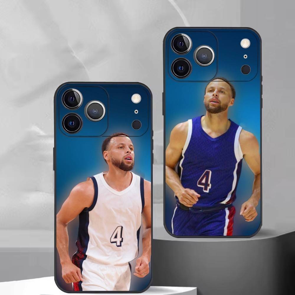 Sports Star S-Stephen Curry Phone Case Silicone Soft For IPhone 17 16 15 14 13 12 11 X XR Plus Pro Max Plus