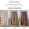 Cotton Linen Wide Leg Pants Women Spring Summer Bohemian High Waist Plus Size Linen Nine-Point Pants Drawstring Straight Leg Thin Casual Pants