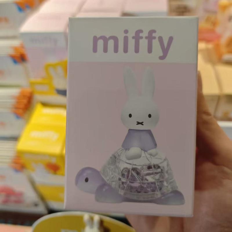 Genuine Anime Miffy Rabbit Blind Box Miffy Turtle Series Kawaii Doll Model Toys Collection Desktop Ornaments Boys Girls Gifts