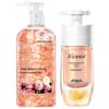 Rose Petal Shower Gel & Dual-Chamber Shampoo Set