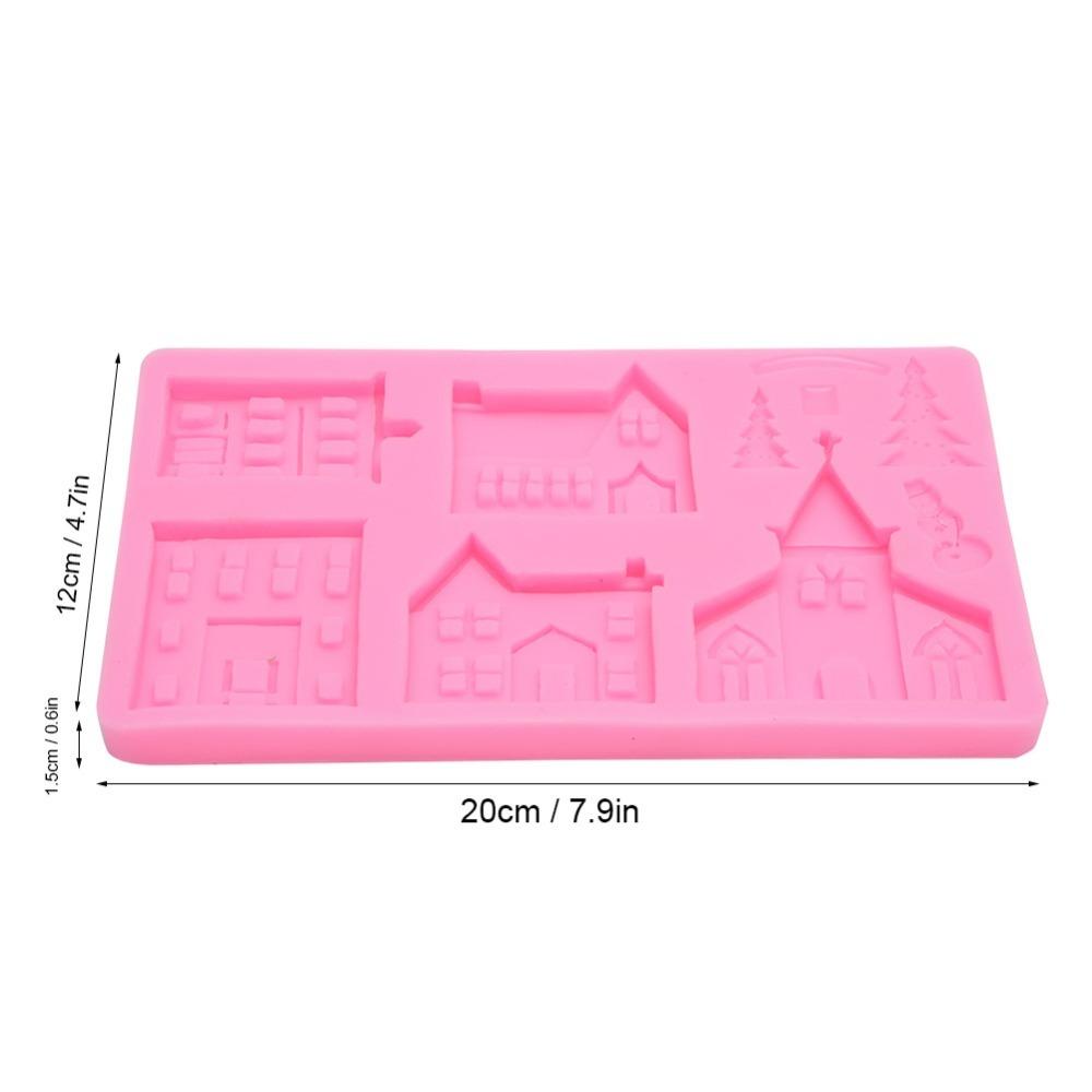 Multiple Cavity Design Silicone Mold Food Grade Silicone Cake Decor Mold Holiday Baking
