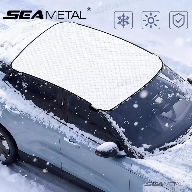 SEAMETAL Car Sunroof Shade Cover Sunscreen Waterproof Ice Snow Protection Sun Protection Car Roof Cover For Sedans SUVs Goods