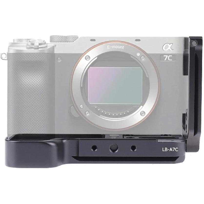 A7C Vertical Shoot Quick Release Plate Bracket Hand Grip for Sony Alpha 7C E-mount Full Frame Mirrorless Digital Camera