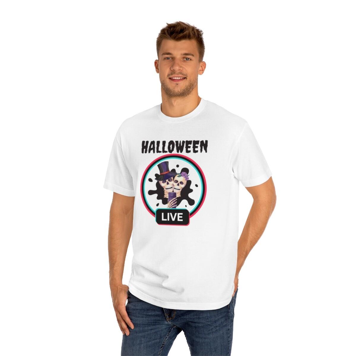 Unisex Classic Tee, Halloween t-shir, camisas de Halloween S разноцветный