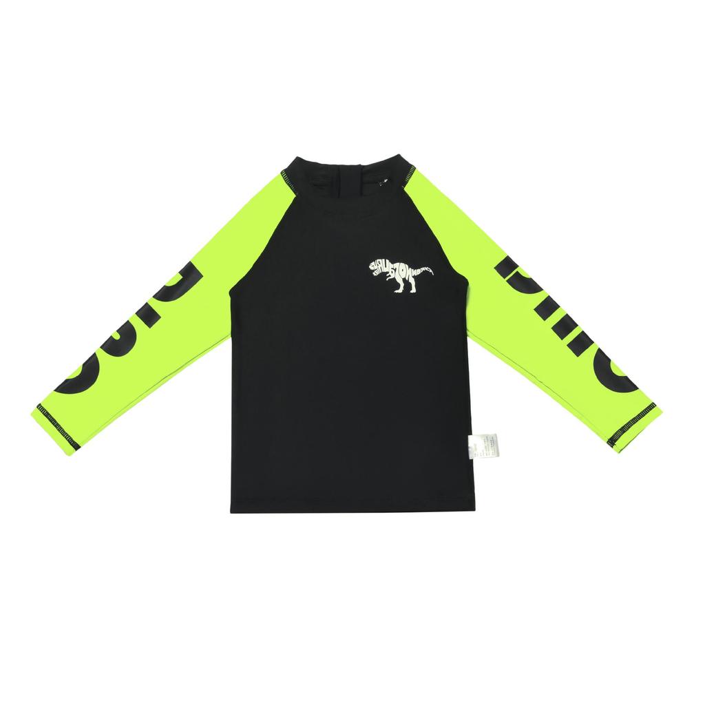 Set da bagno a maniche lunghe ad asciugatura rapida per ragazzi con cerniera e protezione solare