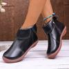 Women Boots Flats  Ankle Boots Fashion Causal Comfortable Shoes Winter Booties Female Casual Shoes Woman Big Size 35-43