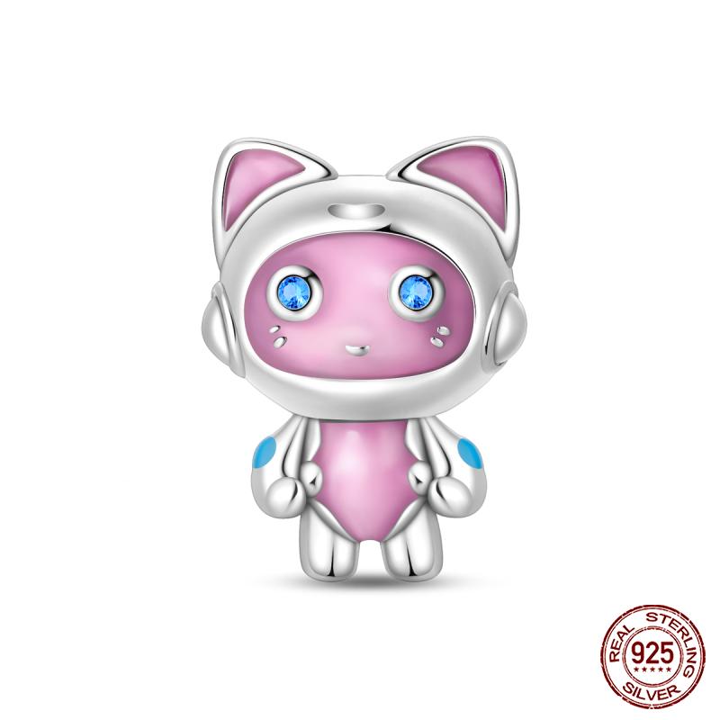 Copper Fashion Holiday Beach Watermelon Green Pear Charms Beads For 3Mm Bracelet Diy Fine Jewelry Gift Making