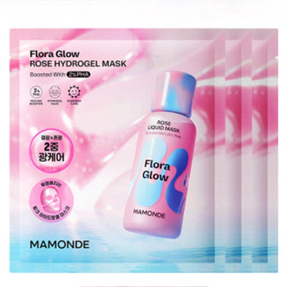 Mamonde Flora Glow Maska hydrożelowa z różą 42g
