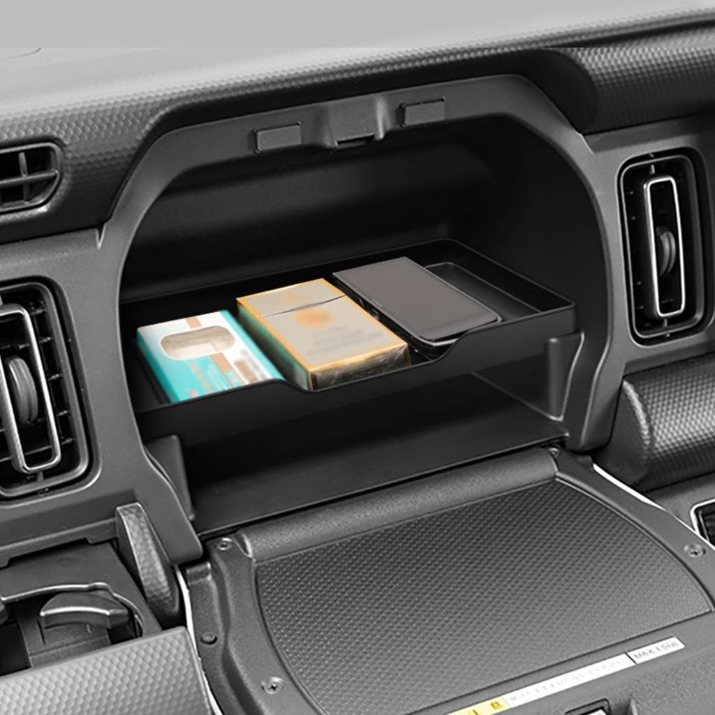 ZUNDUO New Suzuki Hustler MR52S MR92S Dedicated Passenger Side Glove Box Instrument Panel Upper Box Divider Storage Tray HYBRID X Turbo HYBRID X