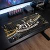 Newcastle United Fußball Druck Großes Mauspadd, Rutschfestes Erweitertes Gaming-Schreibtischmatte für Büro Zuhause