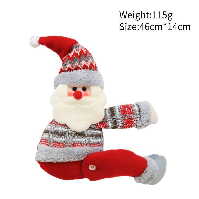 

Fashion Santa Claus New Year Gifts Christmas Decorations Christmas Curtain Buckle Curtain Holder Home Ornaments 1pcs
