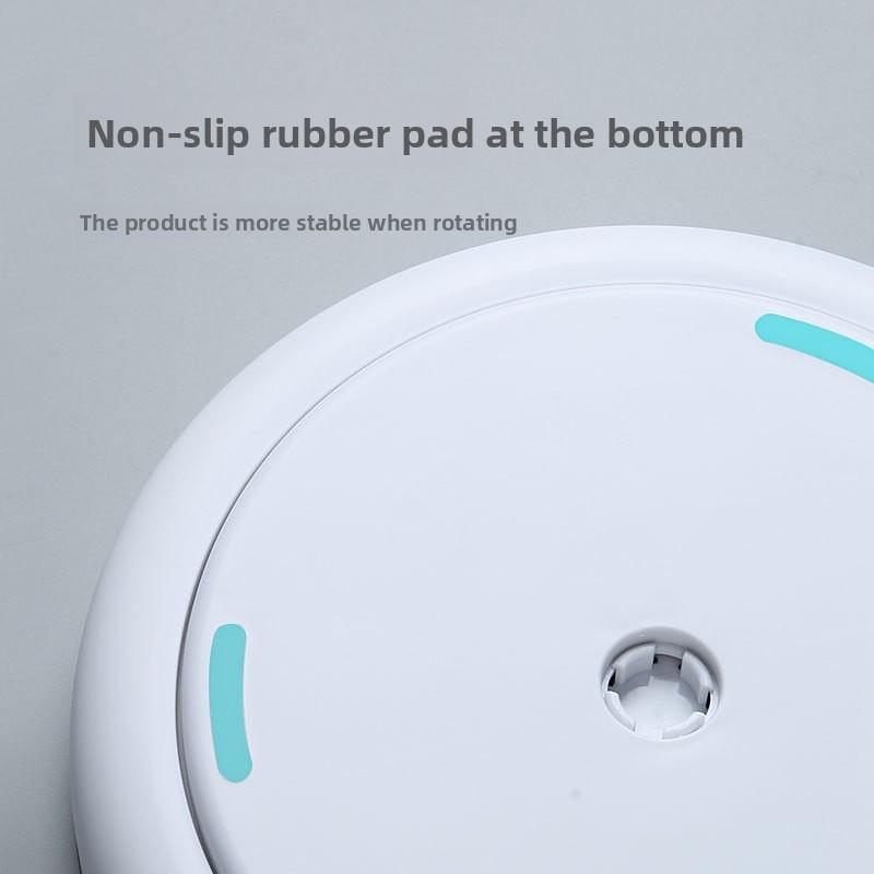 Home Kitchen Countertop Rotating Spice Rack Multi-Functional Oil Salt Sauce Vinegar Storage Organizer Round Storage