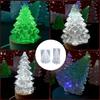 3D Weihnachtsbaum Kerze Silikonform Tischschmuck Kristallkleberform Weihnachtsbaum Aromatherapie Kuchen Dekorationsform