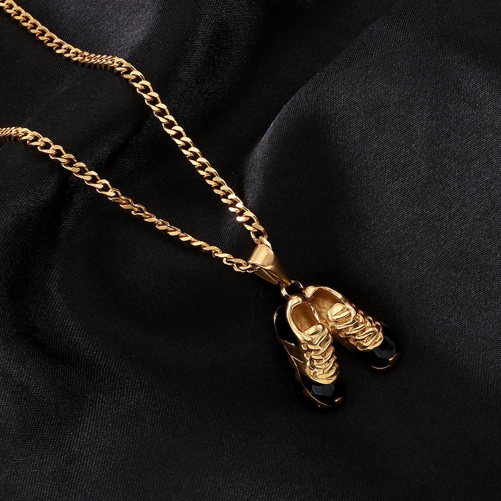 Hot Sale Stainless Steel Hip Hop Necklace, Boxing Gloves, Helmet, Jerseys, Axe Hammer Pendant