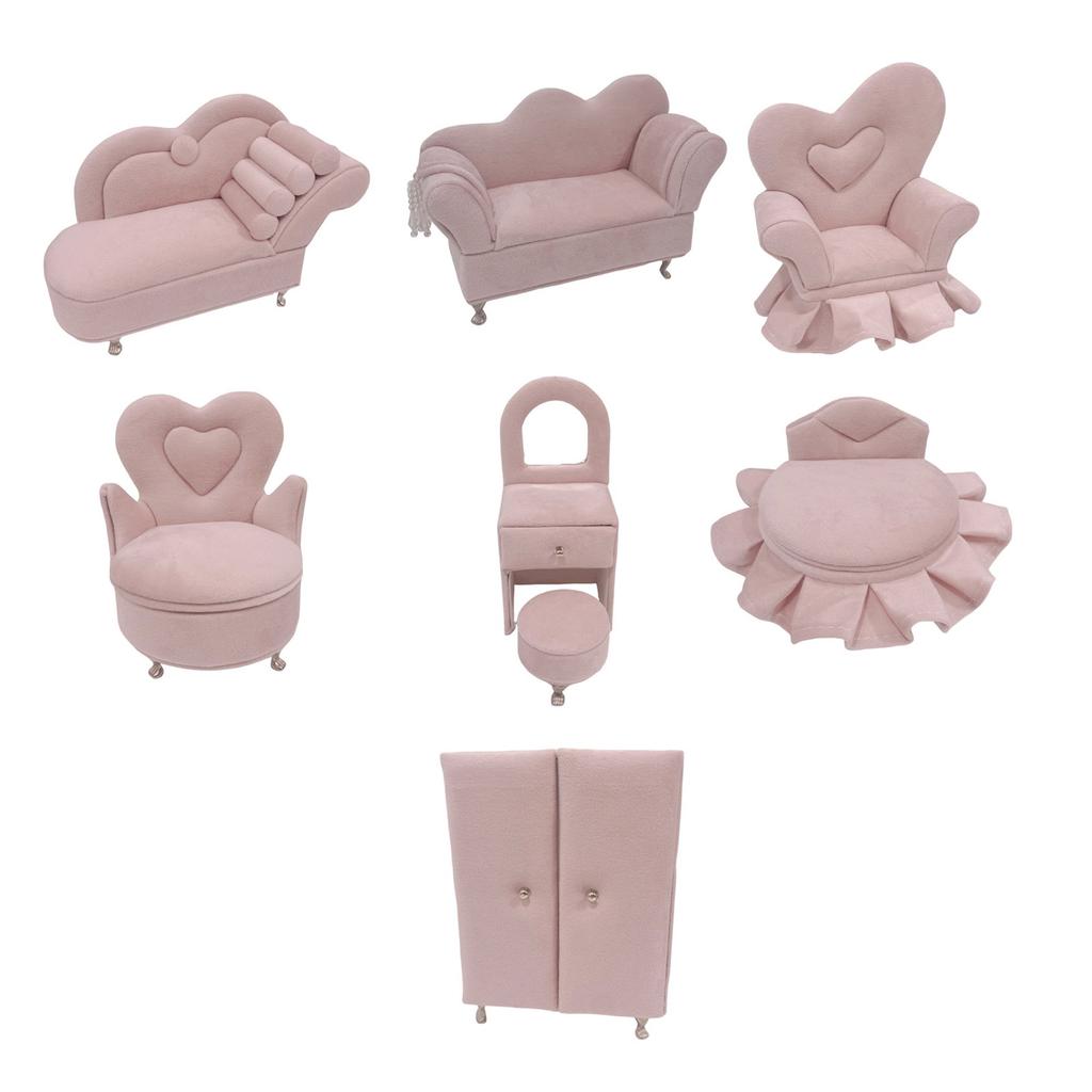 Sofa Shaped Jewelry Box Beautiful Jewelry Case Jewelry Storage Organizers Plush Texture for Fashionable Jewelry Storage