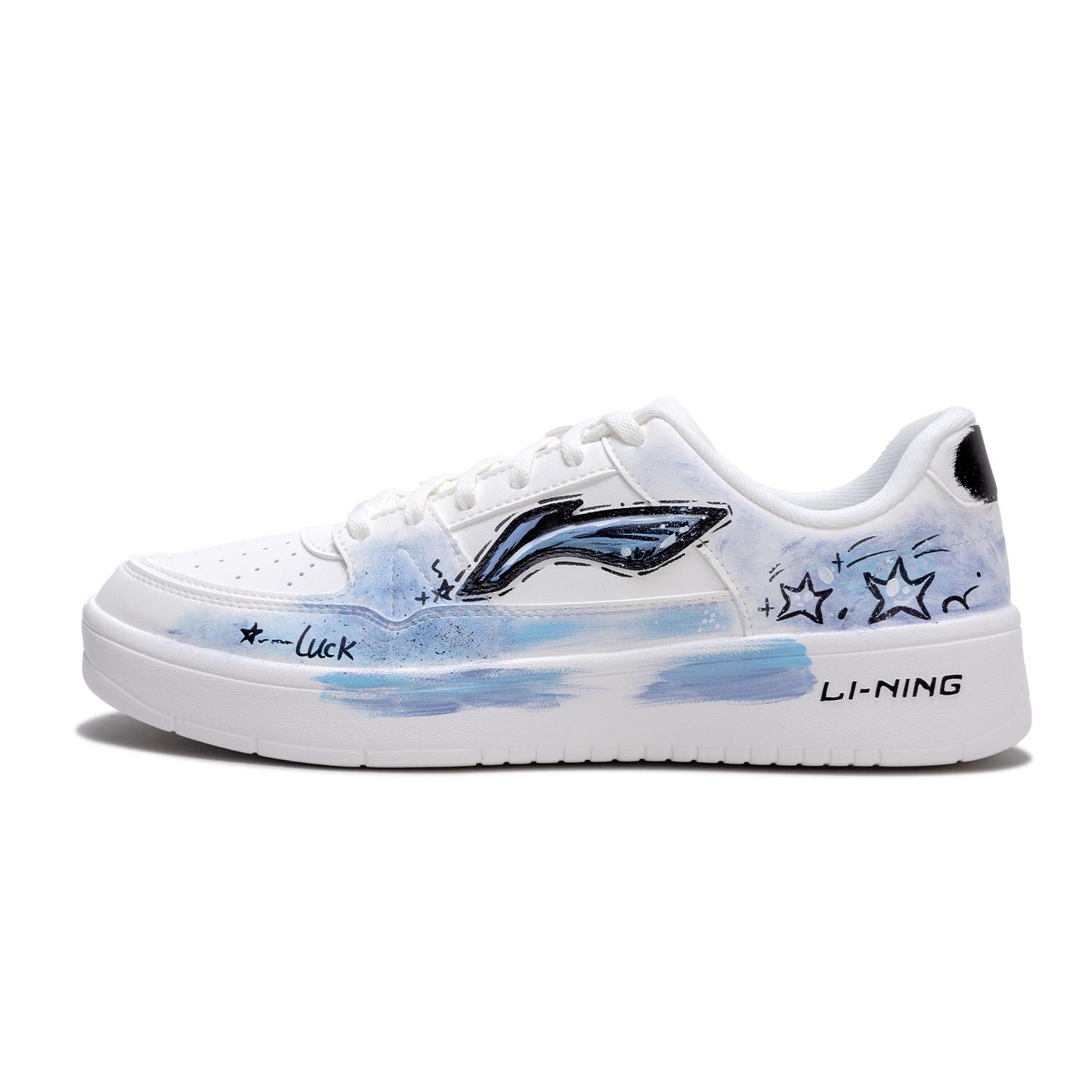 Li Ning Январь 1.0 Износостойкие И Легкие Низкие Скейтбордические Кроссовки Мужские AGCV493-1(Команда893-) 39