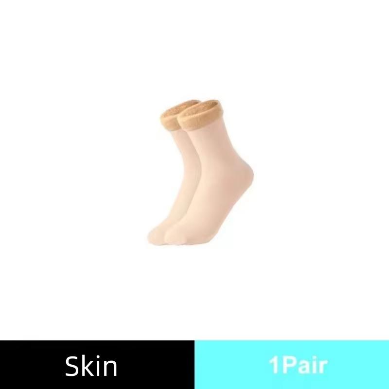 1/5/10 Paar Heren Dames Winter Verdikt Warm Kort Sokken Thermisch Kasjmier Wol Sokken Nylon Sneeuwfluweel Laarzen Huis Vloer