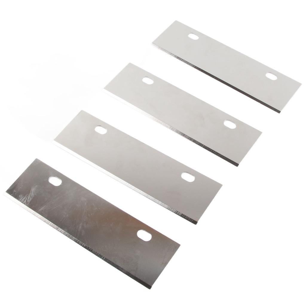 Topincn 4 Pieces Grill Scraper Blades Replacement, Stainless Steel Grill Scraper Ener Blades High-performance Griddle Scraper Blades Accesso