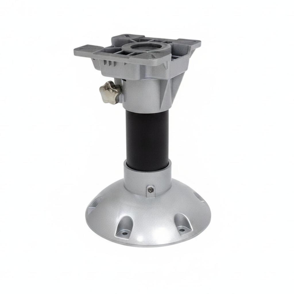 Boat Seat Base Upright with Mounting Plate Compact for Yachts, Anglers