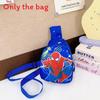 Spider Man Childrens Crossbody Bag With Polyester Lining For Kindergarten Daily Use