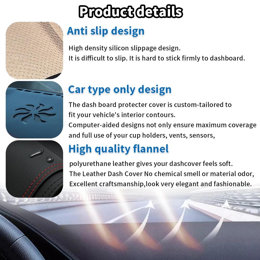 Car Dashboard Mat Accessories for Ford Bronco 2025 2025 2026 Sunshade Protective Carpet Dash Pad Dashmat