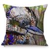 Nordic Bird Oil Painting Art Sofa Decoration Pillowcase Parrot Owl Animal Luxury Chair Cushion Cover Throw Pillow Case