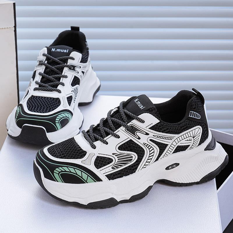 New Women's Shoes - Breathable Shoes, Versatile, Thick-soled, Heightening, Sports Shoes, Casual Shoes Devotion