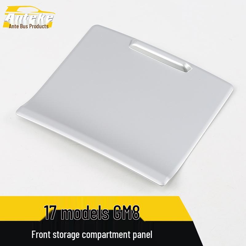 Fits 17 GM8 Models: Front Storage Panel Sequins & Center Console Dashboard Storage Box Decoration Stickers.