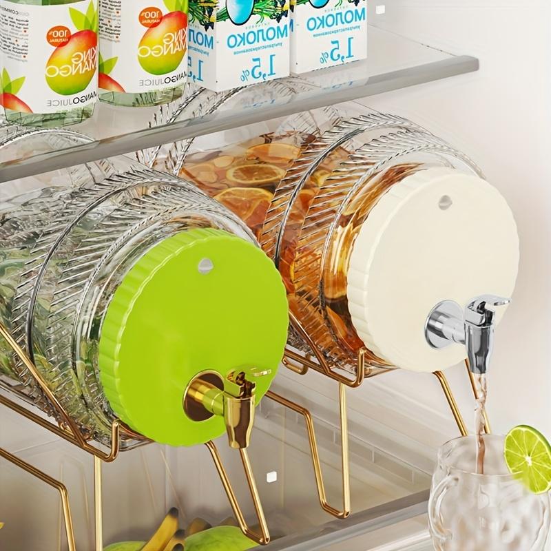 Drink Barrels with a Tap And Stand, Tea Barrels, Fruit Tea Barrels, DIY Homemade Cold Water Buckets, Cool Water Jugs, Suitable for Restaurants