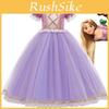Costum Encantator Rapunzel din Tangled pentru Fete - Rochie Fancy de Prințesă pentru Cosplay