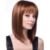 Wig for Women Fashion Beauty Synthetic Wigs Bobo Short Straight Hair Cosplay Wigs for Lady Female Natural Hair
