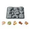 12 Cavity Mother's Day Theme Baking Mold Non-stick Silicone Candy Mold Mousse Cake Molds  Household